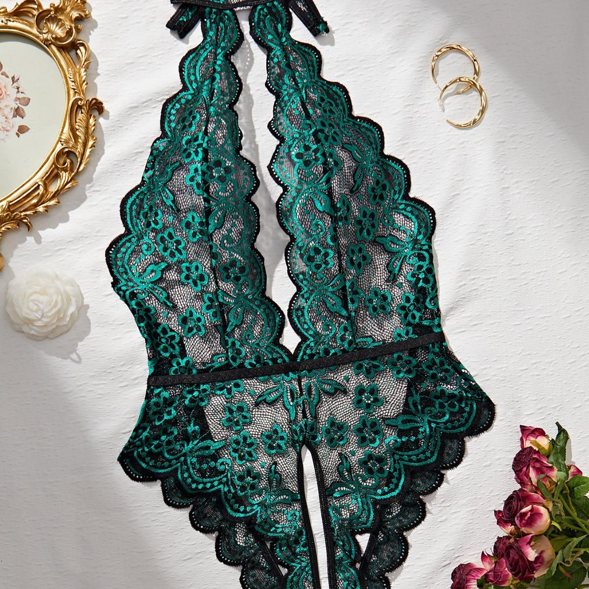 Deep V Lace Sexy Underwear