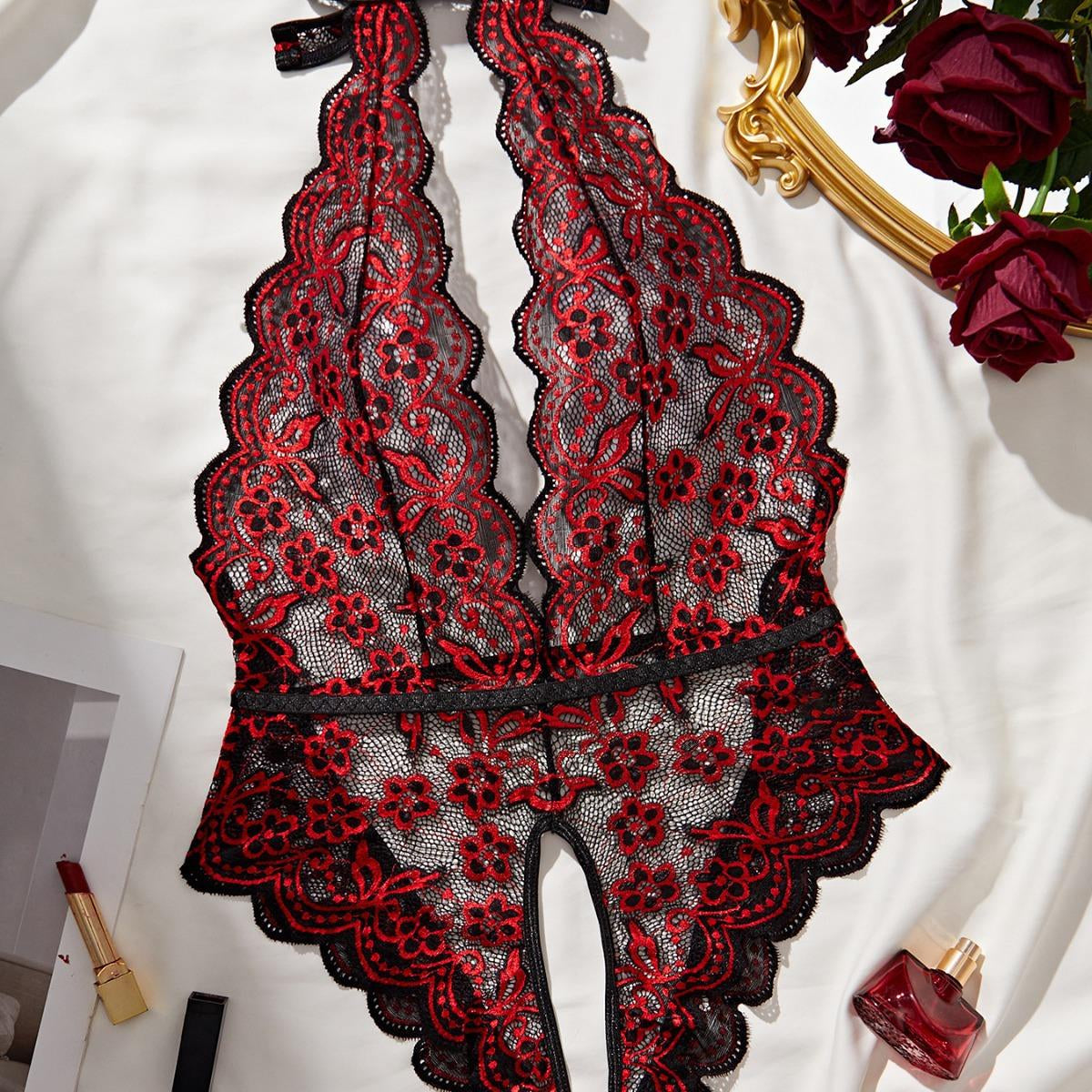 Deep V Lace Sexy Underwear