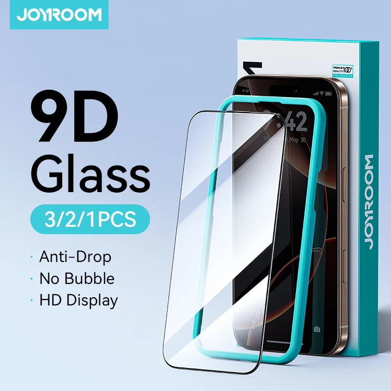 3/2/1PCS HD Glass for Iphone 16 15 Pro Max Screen Protector Full Screen Tempered Glass Protection for Iphone 16 15 Pro