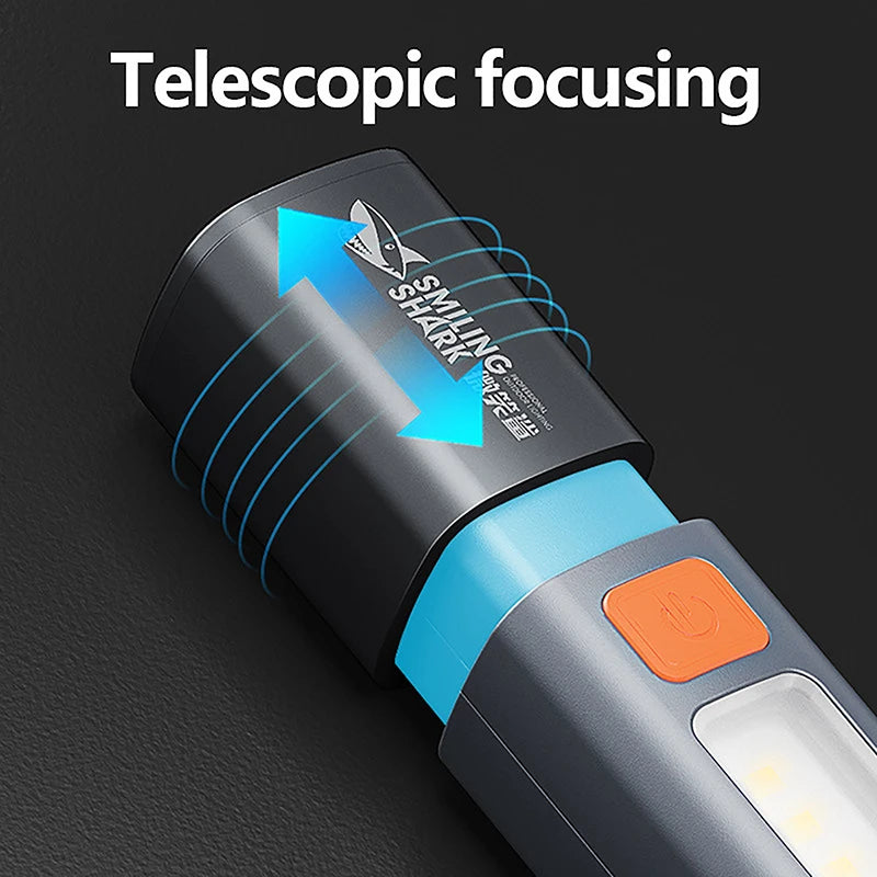 Rechargeable LED Flashlight - Mega Store USA