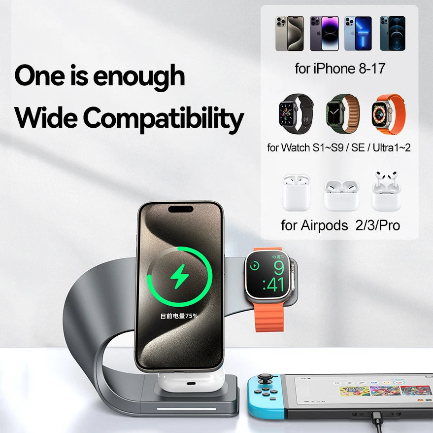 4-in-1 Wireless Charger - Mega Store USA