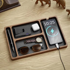 Wooden Desktop Organizer - Mega Store USA