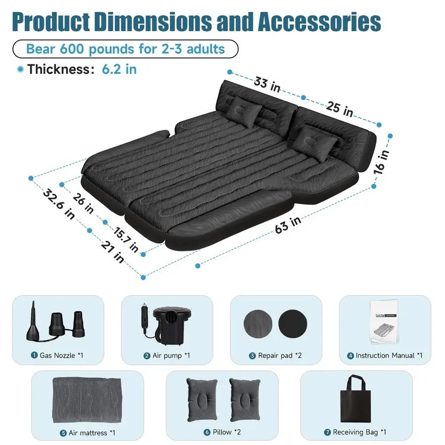 Car Air Mattress Bed - Mega Store USA