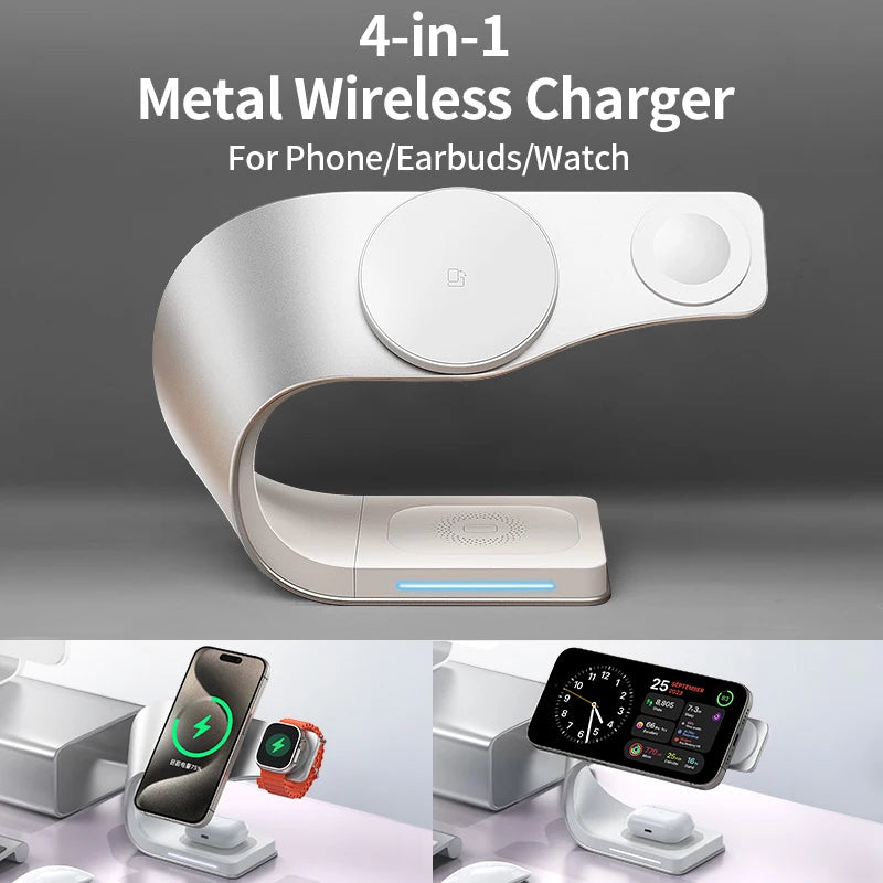 4-in-1 Wireless Charger - Mega Store USA