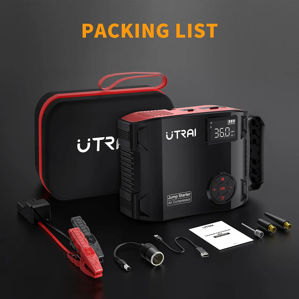 4-in-1 Car Jump Starter - Mega Store USA