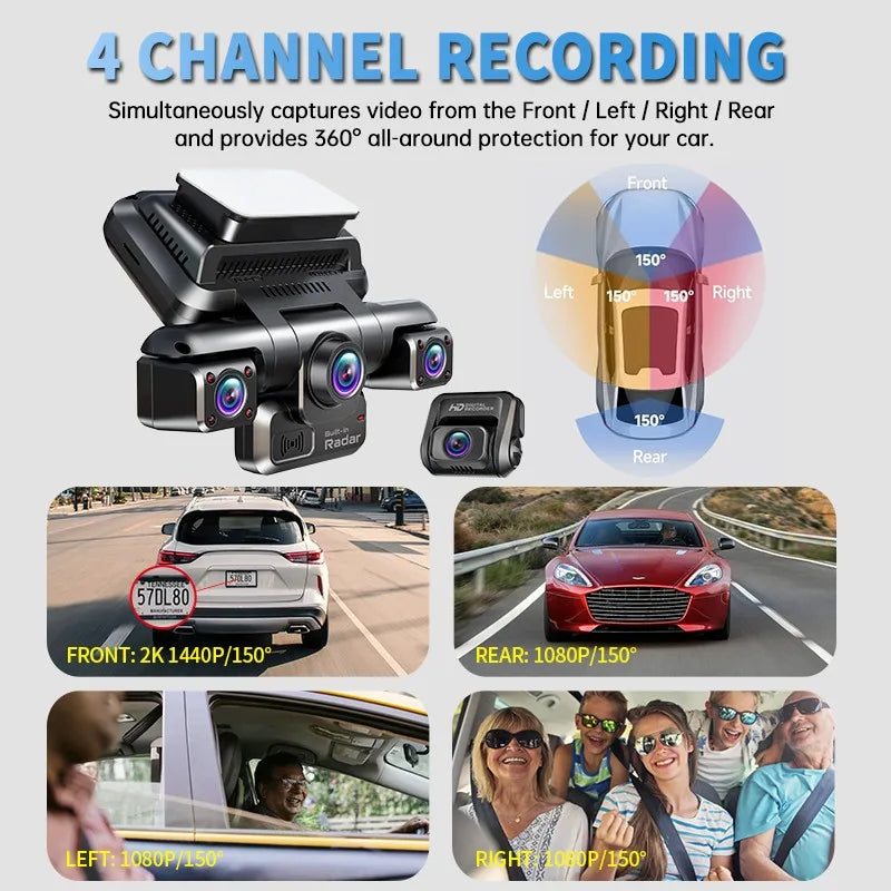 4K GPS Dash Cam - Mega Store USA